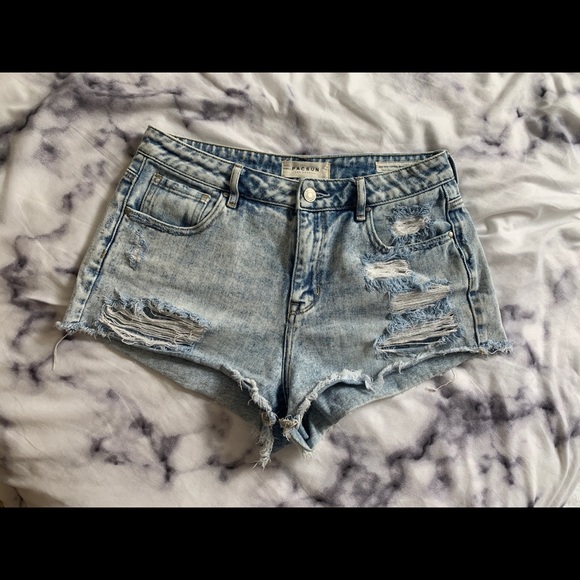 Pacsun high rise festival shorts - Picture 2 of 7